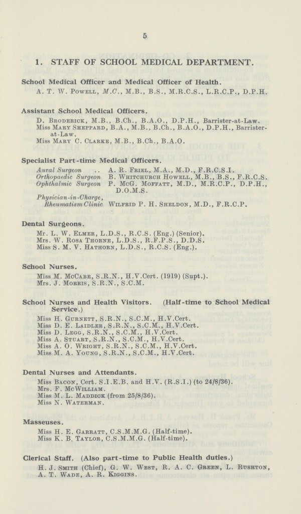 Report Of The Medical Officer Of Health For Walthamstow Wellcome Collection