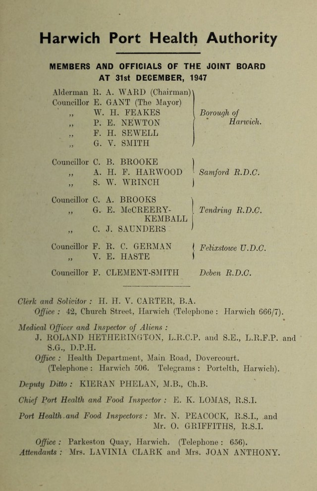 Report 1947 Wellcome Collection