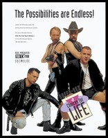 A Group Of Men Dressed In Leather And S M Outfits Advertising An