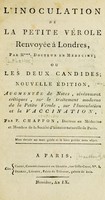 L Inoculation De La Petite Verole Renvoyee A Londres Par M Ou Le Deux Candides Wellcome Collection